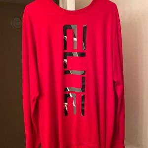 Men’s XL Red Nike dri-fit long sleeve shirt. Very good condition